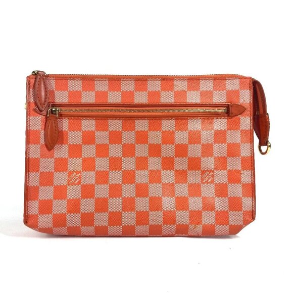 LOUIS VUITTON N41312 Damier-Color module 2WAY Bag Clutch Pouch Shoulder Bag - Picture 1 of 16
